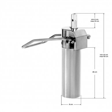 Spare hydraulics/lifting mechanism for barber chair D04 1