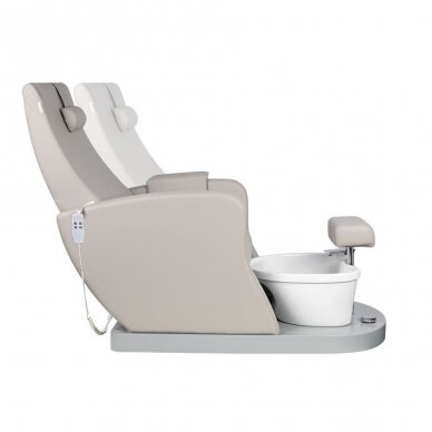 Professional electric podological SPA chair for pedicure procedures AZZURRO 016, grey color 2