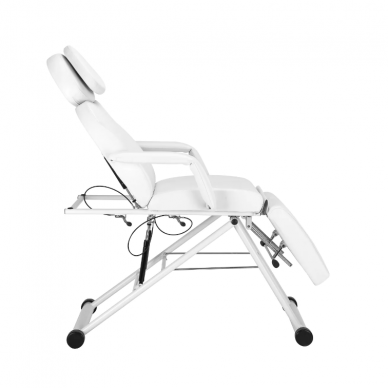 AZZURRO profesionali kosmetologinė kėdė - gultas 563, baltos spalvos 1