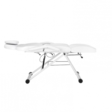 AZZURRO professional cosmetology chair - bed 563, white color 4