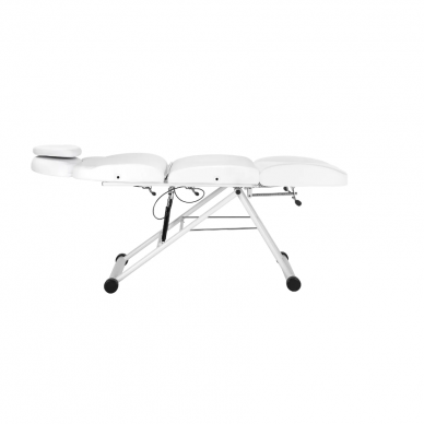 AZZURRO professional cosmetology chair - bed 563, white color 7