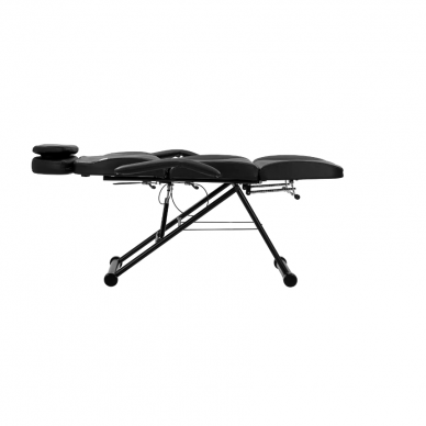 AZZURRO professional cosmetology chair - couch 563, black color 6