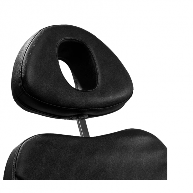 AZZURRO profesionali kosmetologinė kėdė - gultas 563, juodos spalvos 9
