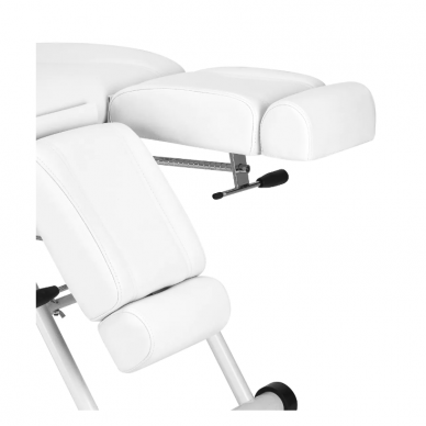 AZZURRO professional cosmetology chair - couch for beauty procedures 563S, white color 12