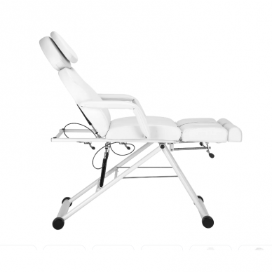 AZZURRO professional cosmetology chair - couch for beauty procedures 563S, white color 2