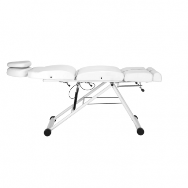 AZZURRO professional cosmetology chair - couch for beauty procedures 563S, white color 7