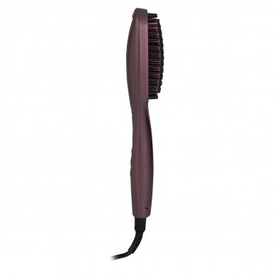 B112 PLUM THERM STRAIGHTENING THERMO BRUSH hot straightening hair brush  3