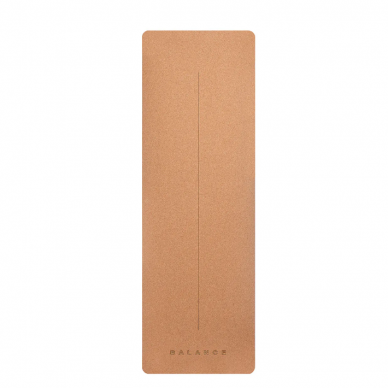 BALANCE organic cork yoga mat, 183 x 61 cm