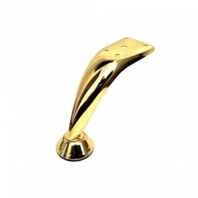 Furniture leg GOLD H-120