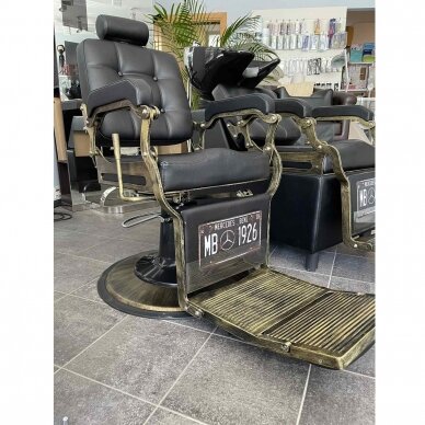 Professional barbers and beauty salons haircut chair GABBIANO BOSS BLACK 8