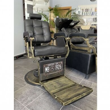 Professional barbers and beauty salons haircut chair GABBIANO BOSS BLACK 6