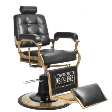 Professional barbers and beauty salons haircut chair GABBIANO BOSS BLACK