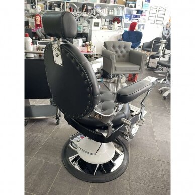 Professional barbers and beauty salons haircut chair GABBIANO IMPERATOR BLACK 10