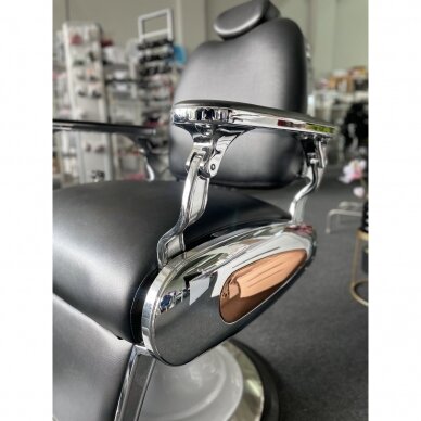 Professional beauty salons haircut chair GABBIANO MOTO, black color 11