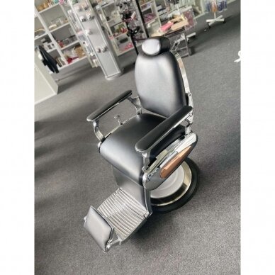 Professional beauty salons haircut chair GABBIANO MOTO, black color 6