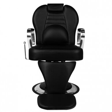 Professional barbers and beauty salons haircut chair GABBIANO TIZIANO, black color 6