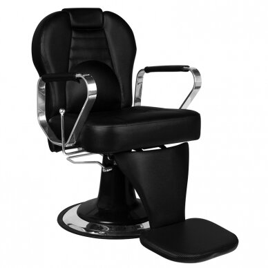 Professional barbers and beauty salons haircut chair GABBIANO TIZIANO, black color