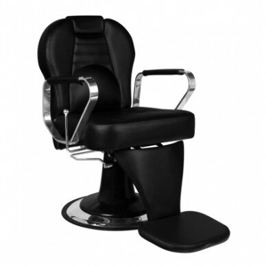 Professional barbers and beauty salons haircut chair GABBIANO TIZIANO, black color 7