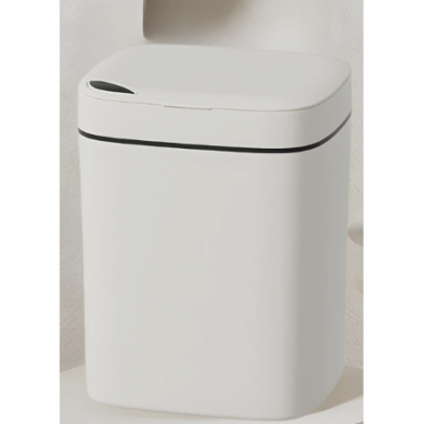 Contactless litter box, milk color (12 liters)