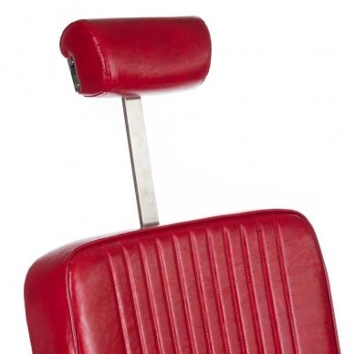 Professional barbers and beauty salons haircut chair LUMBER BH-31823, red color 3