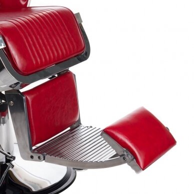 Professional barbers and beauty salons haircut chair LUMBER BH-31823, red color 6