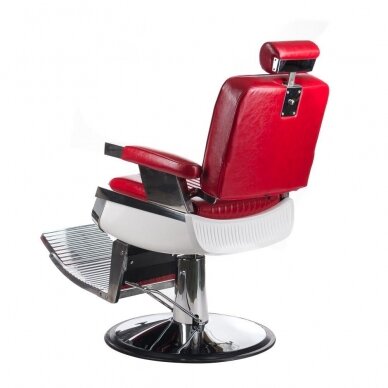 Professional barbers and beauty salons haircut chair LUMBER BH-31823, red color 9