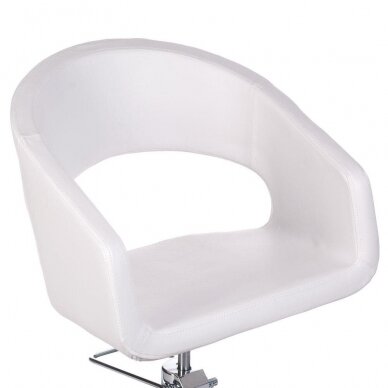 Professional hairdressing chair BH-8821, white color 1