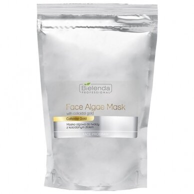 BIELENDA alginate facial skin mask with colloidal gold, 190 g.