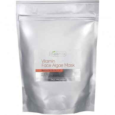 BIELENDA alginate facial skin mask with vitamin B3, B5, B6, C complex, 190 g.