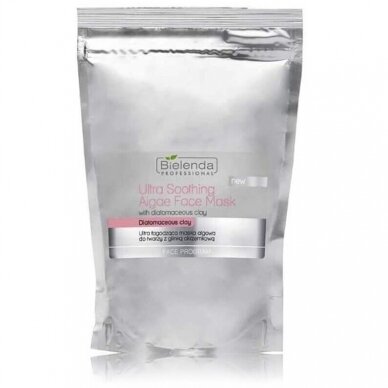 BIELENDA ULTRA SOOTHING (post-procedural) soothing alginate facial skin mask with creamy clay, 190 g.