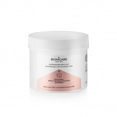 BIONICARE professional regenerating salt to soften the feet before the procedure, 900 g.