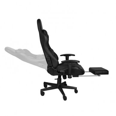 Office and computer gaming chair PREMIUM 557, black color 6