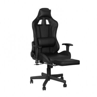 Office and computer gaming chair PREMIUM 557, black color