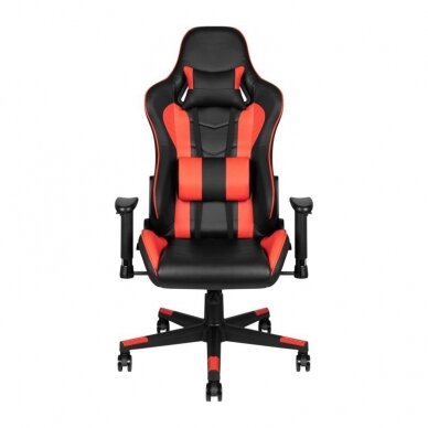 Biuro ir kompiuterinių žaidimų kėdė GAMING PREMIUM 557 RED 2