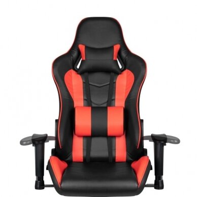 Biuro ir kompiuterinių žaidimų kėdė GAMING PREMIUM 557 RED 3