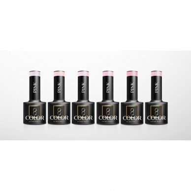 OCHO NAILS long-lasting hybrid nail polish for manicure PINK 311, 5 g. 4