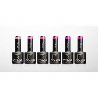 OCHO NAILS long-lasting hybrid nail polish for manicure PINK 311, 5 g. 5