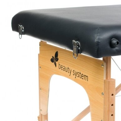 Professional folding massage table BS-523, black color 8