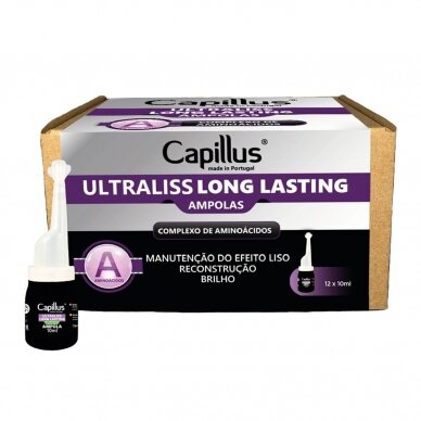 CAPILLUS ampoules for hair ULTRALISS FORTE 10 ml 12 pcs.