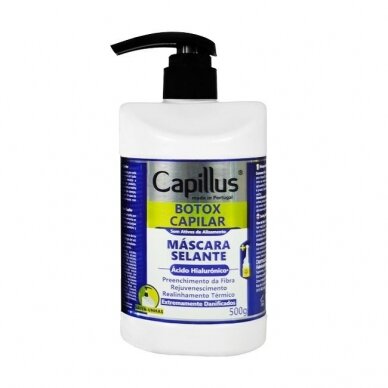 CAPILLUS intensively regenerating hair mask with hyaluronic acid, vegetable keratin and amino acids BOTOX CAPILAR, 500 g.