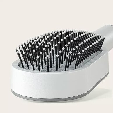 CENTRAL HOLLOW 3D COMB hair brush, white color 1