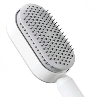 CENTRAL HOLLOW 3D COMB hair brush, white color 4