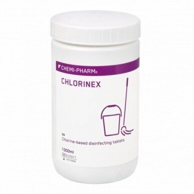 CHLORINEX disinfectant chlorine tablets, 300 pcs.