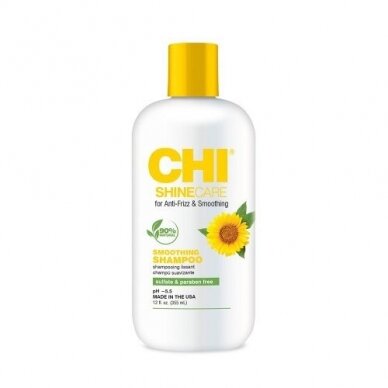 CHI SHINECARE hair smoothing shampoo, 355ml