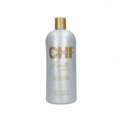 CHI KERATIN atkuriamasis plaukų kondicionierius, 946 ml.