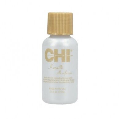 CHI KERATIN Silk Infusion Keratino procedūra su šilku, 15 ml.