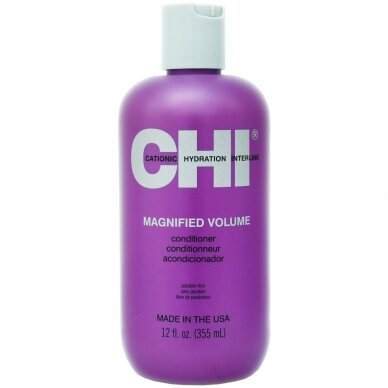 CHI MAGNIFIED VOLUME SHAMPOO magiškos apimties suteikiantis šampūnas plaukams, 355 ml