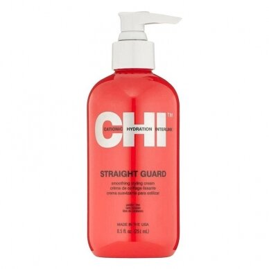 CHI TS STRAIGHT GUARD CREAM straightening cream for unruly hair, 251 ml