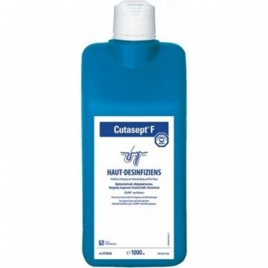 CUTASEPT® F chirurginei odos dezinfekcijai, 1000 ml.