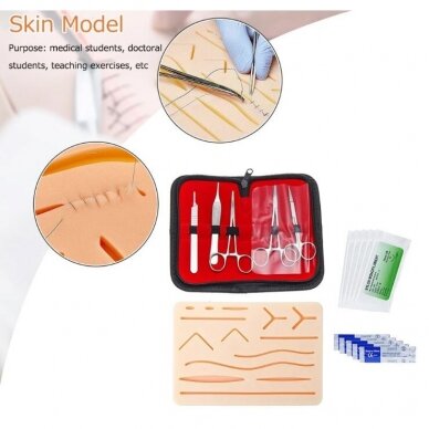 Surgical suturing practice kit for medical students 02 1